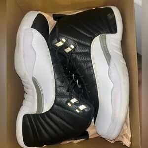 Jordan Black and White Sneakers